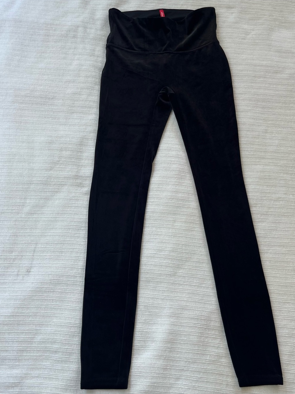 SPANX Velvet Leggings Contouring
Waistband Black Size Medium